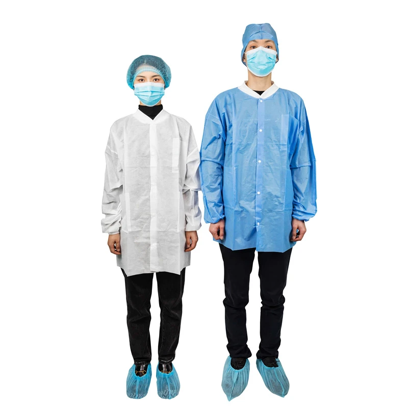 Disposable lab jacket Disposable lab jacket